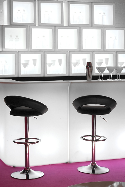 Tabouret Soft - black